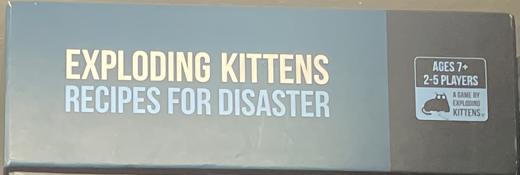 Exploding Kittens – Recipes for Disaster