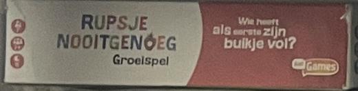 Rupsje Nooitgenoeg – Groeispel